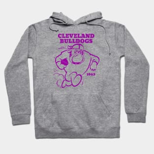 Defunct Cleveland Bulldogs UFL 1963 Hoodie